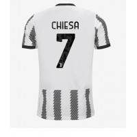 Juventus Federico Chiesa #7 Fußballbekleidung Heimtrikot 2022-23 Kurzarm